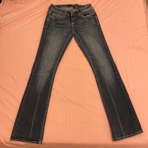 ZCO Jeans Embroidered Angel Wings
